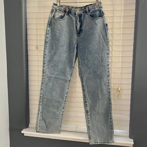 Fashion nova light wash jeans size 11